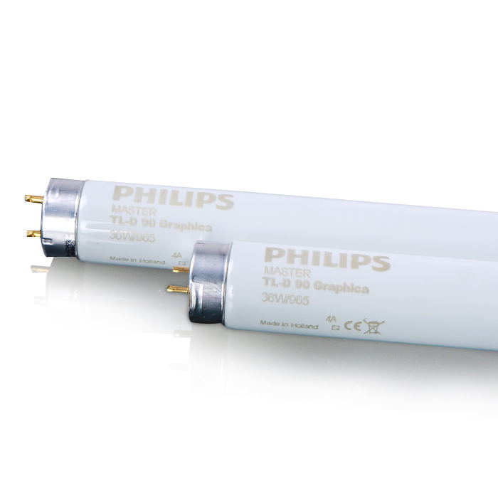 PHILIPS 标准光源D65灯管MASTER TL-D 90 GRAPHICA 36W/965 SLV/10